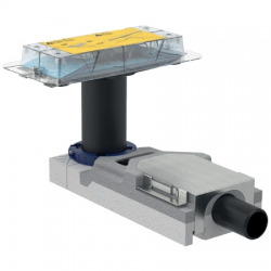 Geberit CleanLine Kit d'encastrement pour canivelles de douche, hauteur de chape à partir de 65mm (154.152.00.1)