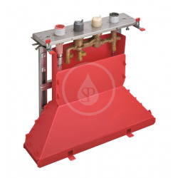 Axor Combiné 4 trous. Corps d'encastrement pour batterie 4 trous thermostatique pour montage sur plage de carrelage (15483180)