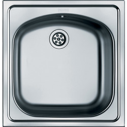 Franke EUROSTAR - évier ETN 610 Acier inoxydable, 455x435 mm + siphon (101.0286.106)