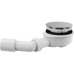 Alca Bonde + Siphon de douche pour bacs épais (A492CR)