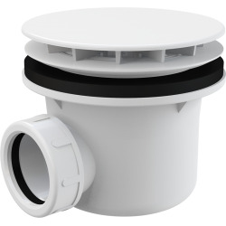 Bonde + siphon de douche (A49B)