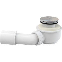 Alca Siphon  pour receveur de douche, chromé 50 (A471CR-50)