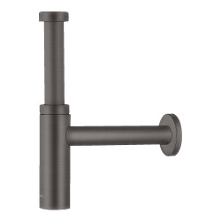 Hansgrohe Siphon design Flowstar S noir chromé brossé (52105340)