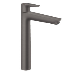 Hansgrohe Talis E 240 Mitigeur de lavabo noir chromé brossé, sans tirette ni vidage (71717340)
