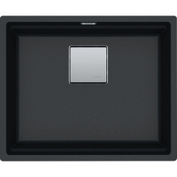 Franke Evier sous plan Kubus 2 KNG 110-52 Fragranit+ Onyx (125.0512.504)