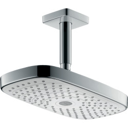 Hansgrohe Douche de tête Raindance Select E 300 2jet avec raccord plafond 100 mm (27384400)