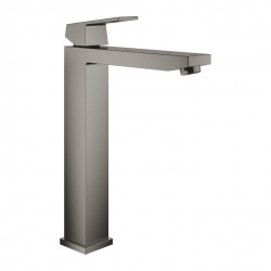Grohe Eurocube, mitigeur monocommande lavabo taille XL, Hard Graphite brossé (23406AL0)