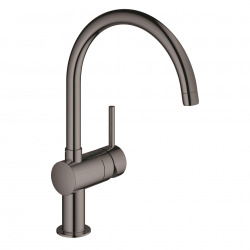 Grohe Minta, mitigeur monocommande évier, Hard Graphite (32917A00)