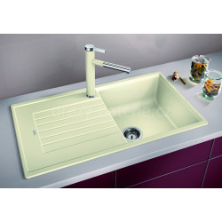 ZIA 5 S - évier en composite de granit SILGRANIT PuraDur avec égouttoir, couleur anthracite