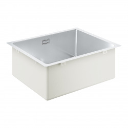 Grohe K700 Evier sous-plan 550 x 450mm + Siphon, bonde et vidage inclus, Acier inoxydable (31574SD1)