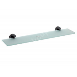 Etagère rectangulaire de douche en verre DARK 60x13x5,5cm (104102040)