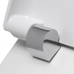 Nexo Urinoir suspendu avec abattant à frein de chute, vidage arrière (7.3536.4.K00.0)