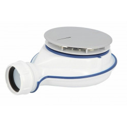 Nicoll Turboflow XS Bonde siphoïde pour receveur de douche - technologie Magnetech - Ø 90 mm (0205800)