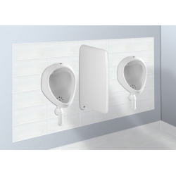 Korint Urinoir suspendu en céramique avec alimentation externe + siphon inclus (H8441000004401)