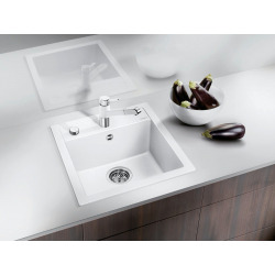  Evier DALAGO 45 PuraDur en Silgranit avec vidage automatique 46.5x51cm, Anthracite (517156)