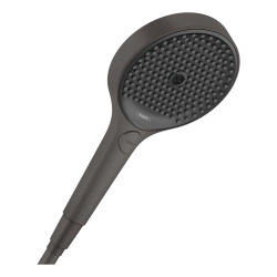 Hansgrohe Rainfinity 130 Douchette à main 3 jets, Noir chromé brossé (26864340)