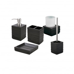 Salea Brosse de toilette en polyrésine, Marron (SAL37)