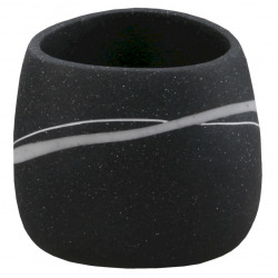 Optima Sidao Gobelet en polyrésine, Noir (SID27)