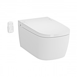 Vitra  V-Care 1.1 Smart Essential WC lavant avec commande à distance + Fonctions personnalisables, 100% hygiénique (5674B003-6193)