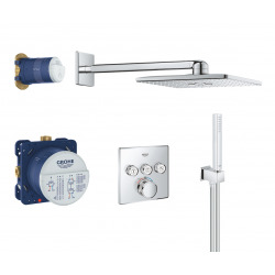 Grohe Grohtherm SmartControl Perfect set de douche avec Rainshower 310 SmartActive Cube (34706000-NEW)