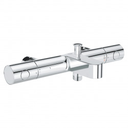 Grohe Grotherm 800 Cosmopolitan Mitigeur thermostatique bain/douche avec tête céramique 1/2, 180°, Chrome (34770000)