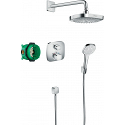  Pack encastré Design ShowerSet Croma Select E / Ecostat E (HG-27294000)