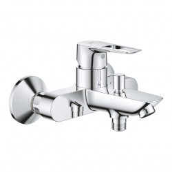 Grohe BauLoop Mitigeur bain/douche à levier, Chrome (23602001)