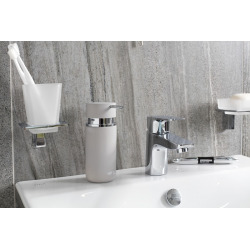 Infinitio Distributeur de savon liquide, Gris (SATDINFI99SE)