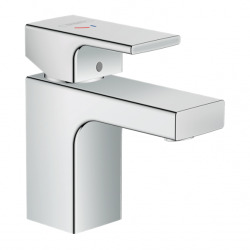 Hansgrohe Vernis Shape Mitigeur de lavabo 70, CoolStart ,avec tirette et vidage synthétique, Chrome (71593000)
