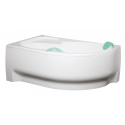 Siko 160 cm Fortuna Plus tablier pour baignoire en acrylique, Blanc (FOP1600L)