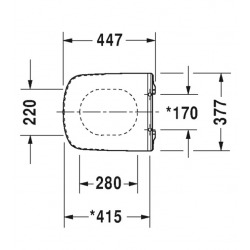 DuraStyle - Abattant classique (0020610000)