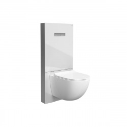 Vitra  Vitrus, Bâti-support en verre pour WC, 1140x518mm, Blanc (770-5760-01)