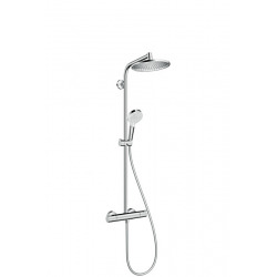 Hansgrohe Crometta S 240 Colonne de douche 1 jet, avec Mitigeur thermostatique, Chrome