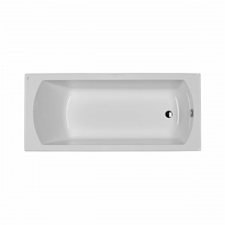 KOLO by Geberit Perfect 150 x 75 cm Baignoire droite avec pieds en acrylique, blanc (XWP1050000)