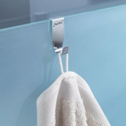 Crochet porte-serviettes pour paroi de douche, Chrome (600310000)