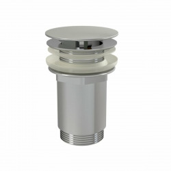 Ravak 10° Bonde à écoulement libre raccord 5/4", pour lavabo, Chrome (X01439)