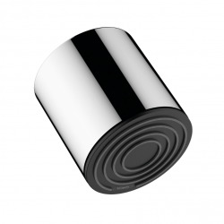 Hansgrohe Pulsify Douche de tête orientable XXL Performance 105 mm, Chrome (24130000)