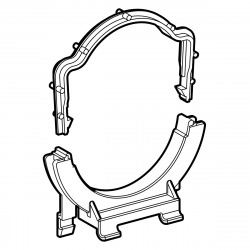 Geberit Collier Geberit pour coude de raccordement pour WC (240.401.00.1)