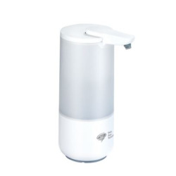 Distributeur de savon et de désinfectant à capteur SAT blanc (SATDDAVB)