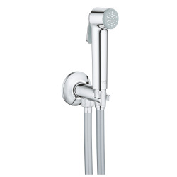 Grohe Tempesta-F Trigger Spray 30 Ensemble avec robinet d'arrêt 1 jet, chromé (26358000)