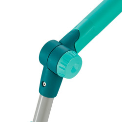Click manche télescopique 190 cm avec articulation, vert (41522)
