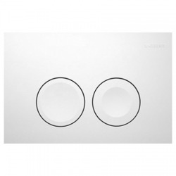 Geberit Plaque de déclenchement 2 touches Blanc (115.125.11.5)