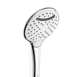 Swiss Aqua Technologies Pommeau de douche, 3 fonctions, cascade, chrome (NDSATRS)