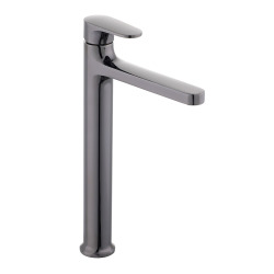 Swiss Aqua Technologies SAT DARK Mitigeur XL pour lavabo avec levier, Gun metal (SATBSDA285P)