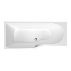 Ricordi Baignoire îlot autoportante, 170x80cm en acrylique, Blanc (ZE1700)