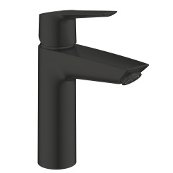 Grohe START Mitigeur monocommande lavabo taille M, avec bonde clic-clac, noir mat (G-235752432)