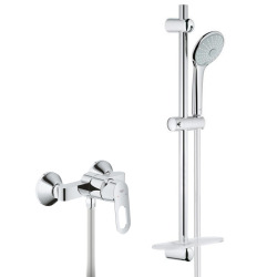 Grohe Set Mitigeur de Douche monocommande + Ensemble de douche 3 jets EUPHORIA 110 (23340000-EUPHORIA3)