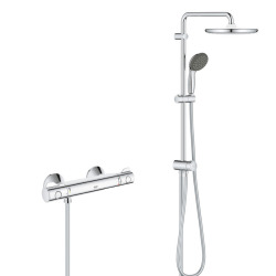 Grohe Vitalio Start System 250 Colonne de Douche + Mitigeur thermostatique Grotherm 800 (34558000-VITALIO1)