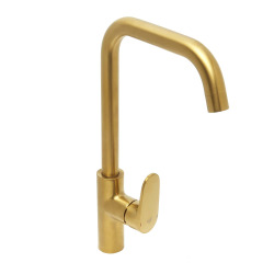 Swiss Aqua Technologies DARK mitigeur cuisine avec bras pivotant or brossé (SATBSDA280LBZ)