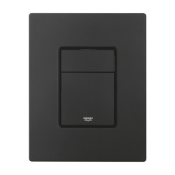 Set Bati-support Rapid SL avec fixations murales et plaque de déclenchement noir mat (38811KF0)